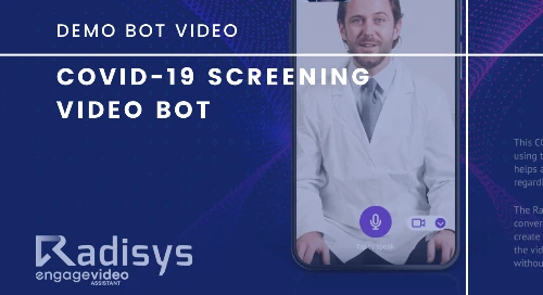 COVID-19 Screening Video Bot