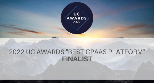 2022 UC Awards Finalist Best CPaaS Platform